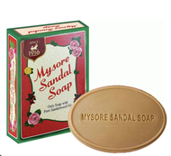 Mysore Sandal Soap สบู่ ไมซอร์ ซันดัล น้ำมันแก่นจันทร์ ผิวใส ลดกลิ่นตัว ลดผิวแห้งผื่นคัน