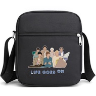 K-pop Merch Crossbody Bags jimin suage jungkook V Jhope jin RM Bag Korean Merchandise Life Goes On M