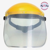 Full Face Shield Safety Clear Head Mounted Face Eye Shield