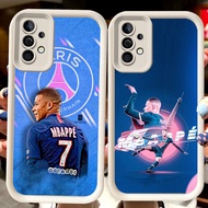 H65 Kylian Mbappe White Casing for Samsung A04s A36 A14 A05S A56 A35 A34 A24 S25 Ultra A15 A54 A55 A