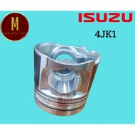 Piston ISUZU 4JK1 DMAX COM + Bolt + Clip (1 Car) Black Coating Hole Through (Curbul 0.50) Genuine Ty