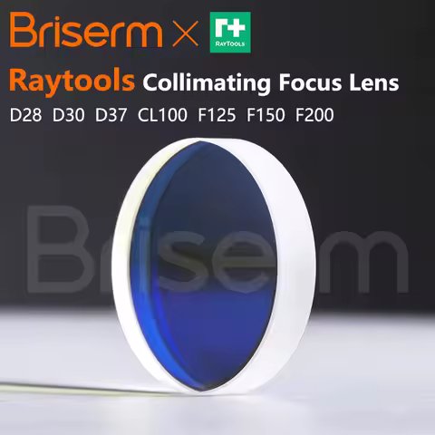 Raytools Collimating Focus Lens D28 D30 D37 CL100 F125 F150 F200 Fiber Focusing Lens for Raytools BM