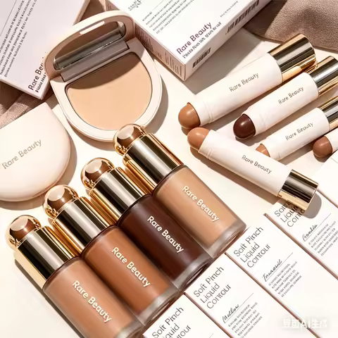 Rare Beauty 3D Face Bronze Contour Liquid Concealer Contour Stick Lasting Natural Liquid Foundation 
