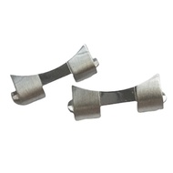 12-24mm Universal Curved End Links Stainless Steel Watch Strap Band Arc End Link Watchbands Part for