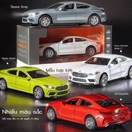 1:32 BMW M8 alloy model simulation sports collection decoration for children racing car toy