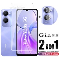 Vivo Y29S 5G 2in1 Glass Protective Film For Vivo Y29S Y28s Y 28S Y18 Y03 Y 04 VivoY04 VivoY28s 5G 9H
