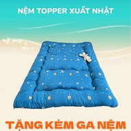 Nệm Saga Topper Xuất Nhật Nệm Bông Gòn Xuất Nhật Nệm Trải Sàn Tiện Lợi Đệm Ngủ Trưa Văn Phòng Hàng C