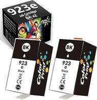 Compatible 923e Black Ink Cartridge Replacement for Hp 923e Ink 923 XL for Office-Jet Pro 8120 8120e