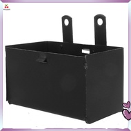 【Ready Stock】 Motorcycle Battery Box Black Cast Iron Battery Holder Carrying Case Metal Motorcycle B