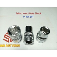 MATA Tekiro Socket Wrench 1/ 2" 14 mm Socket Bit 14 mm 6PT
