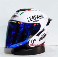 Helm G2 Optimax Double Visor (Paket Ganteng Spoiler) Leopard Redbull kyoto kairoz gt genos ultron p