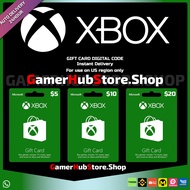 (GAMERHUBSTORE.SHOP) XBOX LIVE GIFT CARD 360  $10 $20 $50 eShop USA Murah