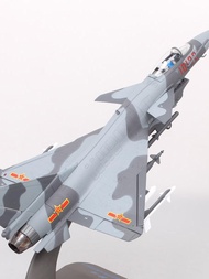 Finished Product 1: 48 Sino-Air J-10 Fighter J10 Raptor Alloy Simulation Model Airplane Military Col
