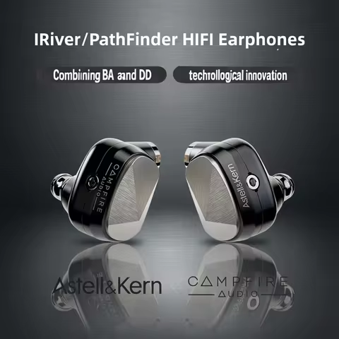XSL IRiver Pathfinder 2BA+2DD Hybrid High Fidelity In Ear Earphones MMCX High Fidelity Flagship Musi