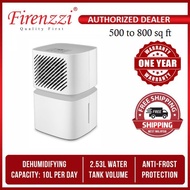 【FREE SHIPPING】Firenzzi FDX-1000 (10L) Dehumidifier / Clothes Dryer Antibacterial Anti Allergy Antif