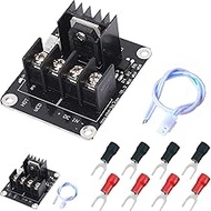 2Pcs Heat Bed Power Module MOS Tube Expansion Board 3D Printer Heated Bed Power Module, 25A High Pow