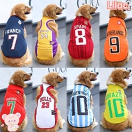 LILAC Dog Sport Jersey, Large 4XL/5XL/6XL Dog Vest, Summer Breathable Medium Pet Clothes
