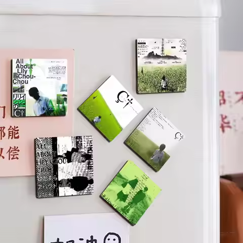 Movie A-All About Lily Chou-Chou Personalized Photo Fridge Magnets Magnetic Refrigerator Decoration 