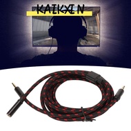 KAIKXIN Chat Adapter Cable, 270cm/8.9ft 3.5mm Chat Link Cable, Flexible Plug and Play Audio Cable fo