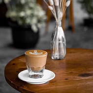 Green white Furuibai ins Style Piccolo Blue Bottle Blue Bottle Shop Same Style Glass Coffee Cup