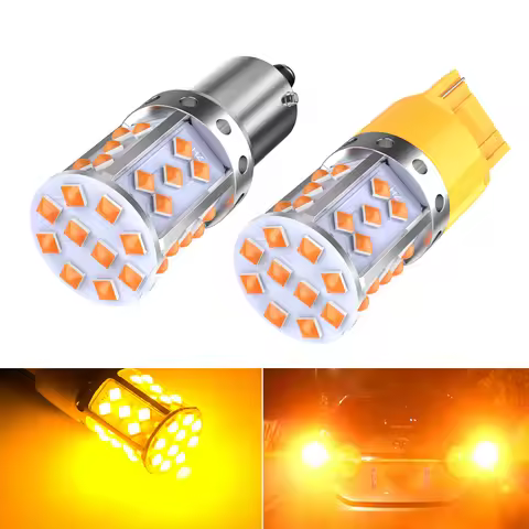 T20 LED 7440 W21W W21/5W WY21W Led Bulb 1156 BA15S P21W BAU15S PY21W 7507 LED Car Turn Signal Light