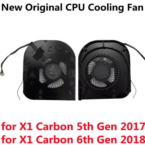 New CPU Cooling Fan Cooler Radiator for Lenovo thinkpad X1 Carbon 2017 5th 6th gen X1C 2018 ND55C34-