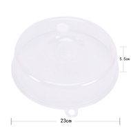 Jiam 🍳 Hot Sale Clear Microwave Plate Cover Food Dish Lid Ventilated Steam Vent Kitchen Cooking