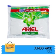 ARIEL POWDER DETERGENT SUNRISE FRESH JUMBO SACHET / 70G