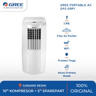 PROMO- AC PORTABLE STANDING GREE 1 PK WITH AIR PURIFIER SYSTEM -Lavella Store