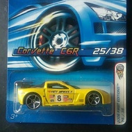 Diecast Hot Wheels Corvette C6R (yellow first edition)