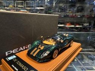 吉華＠ 1/43 Peako 33805 De Tomaso P72 Green Metallic