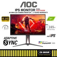 AOC AG275UXM AGON 27-inch 4K Mini-LED UHD 165Hz Fast IPS Gaming Monitor (3Yrs Warranty)