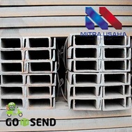 Besi Kanal Unp / Steel Channel / Unp Sni / Unp Stainless / Kanal U