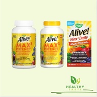 Healthy Taste | Nature's Way, Alive! Max3 Daily, Multi-Vitamin, No Added Iron Dietary Supplement.