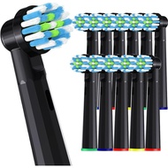 Replacement Toothbrush Heads for Oral B Pro 1000 Replacement Heads,Black,12 Count