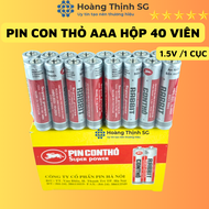 Hộp 40 viên Pin Con Thỏ Pin tiểu AA & Pin đũa AAA 1.5V hàng chính hãng