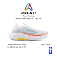 910 Nineten Kishi Run 2.0 White/Camelia/High-Rise/Blue Radianc Recovery Run Running Shoes, Daily Run