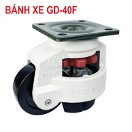 01 Bánh xe tăng chỉnh foot master chịu lực GD-40F sử dụng cho máy móc thiết bị thùng pin.
