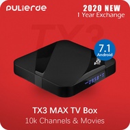 TX3 max (preloaded 10k channels/movies) S905W TVBOX 2GB+16GB Android 7.1 Smart TV Android box Mini T