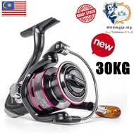 Fishing Reel mesin pancing HB500-7000 Max Unloading Force 30kg 5.2:1 Metal Reel High Speed Spinning 