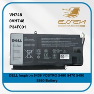 Dell VH748 P34F P41G Inspiron 5439 Vostro 5460 5460D V5460R 5470 5470D 5480 5480D 5560 51.2Wh 11.1V 