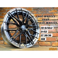 FACE WHEELS V66F 19INC 2 PIECE MERCEDES E S CLASS W212 W220 W221