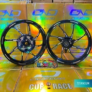 VELG DND NMAX OLD/NEW PALANG 8/VELG DELKEVIC NMAX OLD/NMAX NEW/BEAT/VARI/SCOOPY RING 14 PNP