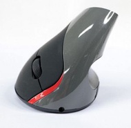 全城熱賣 - 垂直人體工學滑鼠(HMW-11)-豎握式2.4g無線-鐵灰色充電款