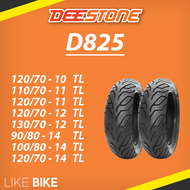 ยาง Deestone D825 ขอบ 10 11 12 14 ดีสโตน ยางรถมอเตอไซค์ สำหรับ Vespa s125 lx125 pcx msx click เวสป้า อื่นๆ