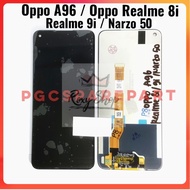 LCD Touchscreen Fullset Oppo A96 Realme 8i Realme 9i Narzo 50