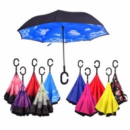 (DAS) Inverted Umbrella Car Umbrella Reverse Umbrella Contemporary Waterproof