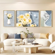 Combo of 3 Flower Mirror Paintings - Super Sharp 5D Printing, Decoration & Meaningful Gifts | Mijan 