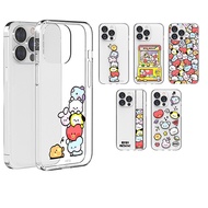 For IPhone15◀BTS BT21 Official MININI CLEAR JELLY Phone Case For IP14 IP13 IP12 12PRO IPhone 11 IPhone 7/8/SE