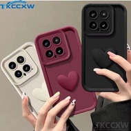 Cute 3D Love Heart Phone Case For Infinix GT10 Pro Hot 20 30 11 9 10 Play 10 Lite 30i 40i 40 Pro Zero Note 30 Pro 12Turbo Smart 5 6 7 8 Go Casing Angel Eyes Soft Matte Silicone Sim